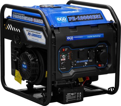Бензиновый генератор Eco PE-10000ESI - фото