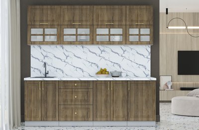 Кухонный гарнитур Интерлиния Мила Шато 2.3Б