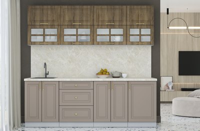 Кухонный гарнитур Интерлиния Мила Шато 2.3Б