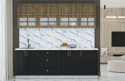 Кухонный гарнитур Интерлиния Мила Шато 2.3Б