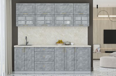 Кухонный гарнитур Интерлиния Мила Шато 2.3Б