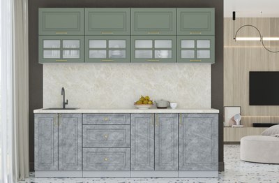 Кухонный гарнитур Интерлиния Мила Шато 2.3Б