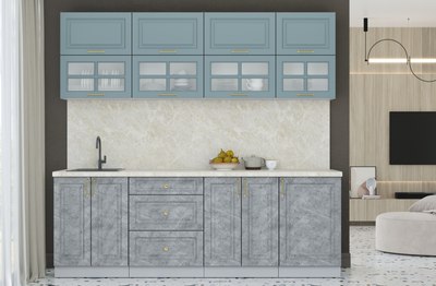 Кухонный гарнитур Интерлиния Мила Шато 2.3Б