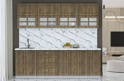 Кухонный гарнитур Интерлиния Мила Шато 2.4Б