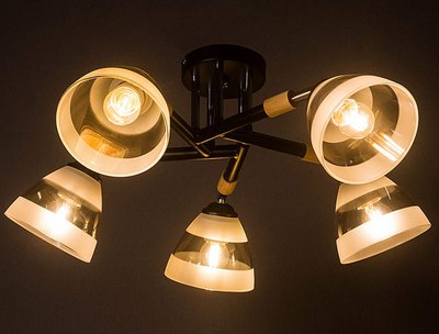 Люстра Aitin-Pro НПБ 02-5х60-101 / C1315/5