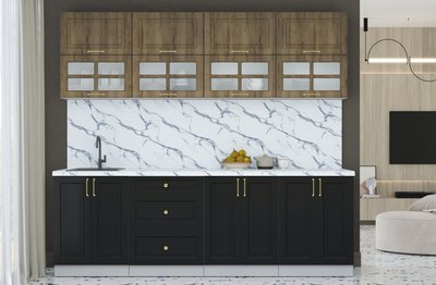 Кухонный гарнитур Интерлиния Мила Шато 2.4Б