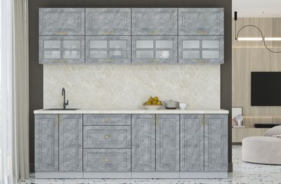 Кухонный гарнитур Интерлиния Мила Шато 2.4Б