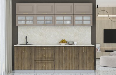 Кухонный гарнитур Интерлиния Мила Шато 2.4Б