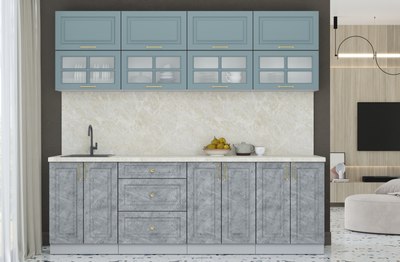 Кухонный гарнитур Интерлиния Мила Шато 2.4Б