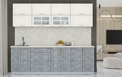 Кухонный гарнитур Интерлиния Мила Шато 2.5Б