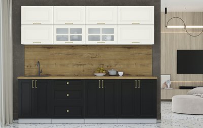 Кухонный гарнитур Интерлиния Мила Шато 2.5Б