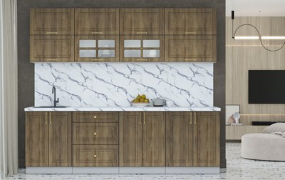 Кухонный гарнитур Интерлиния Мила Шато 2.5Б