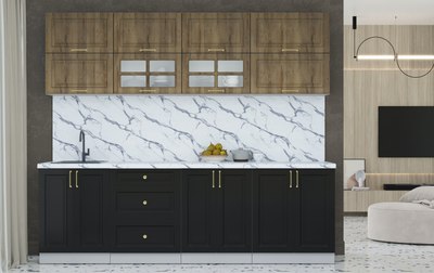 Кухонный гарнитур Интерлиния Мила Шато 2.5Б