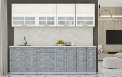 Кухонный гарнитур Интерлиния Мила Шато 2.6Б