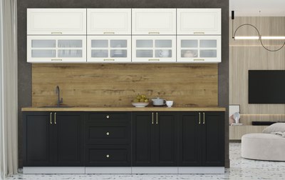 Кухонный гарнитур Интерлиния Мила Шато 2.6Б