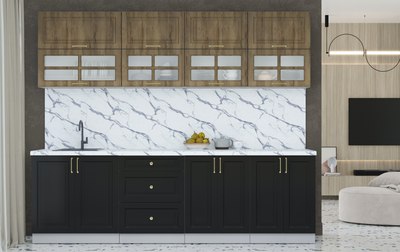 Кухонный гарнитур Интерлиния Мила Шато 2.6Б