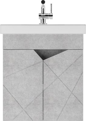 Тумба под умывальник Домино Como 50 Vector без ящика / DV6609T