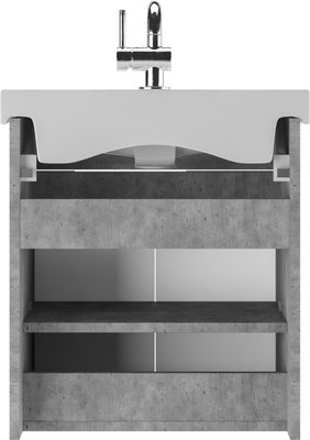 Тумба под умывальник Домино Como 50 Vector без ящика / DV6609T