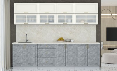 Кухонный гарнитур Интерлиния Мила Шато 2.8Б