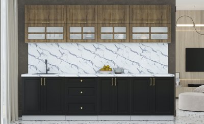 Кухонный гарнитур Интерлиния Мила Шато 2.8Б