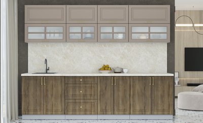 Кухонный гарнитур Интерлиния Мила Шато 2.8Б