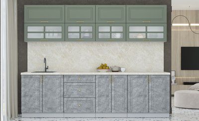 Кухонный гарнитур Интерлиния Мила Шато 2.8Б