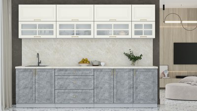 Кухонный гарнитур Интерлиния Мила Шато 2.9Б