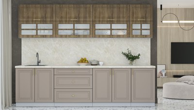 Кухонный гарнитур Интерлиния Мила Шато 2.9Б