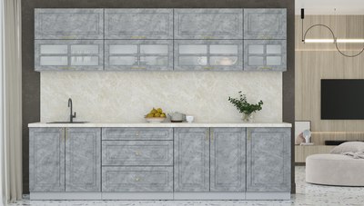 Кухонный гарнитур Интерлиния Мила Шато 2.9Б