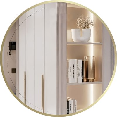 Зеркало Emze 70 / LED.UV.70.70.AUR - фото