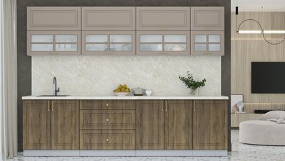 Кухонный гарнитур Интерлиния Мила Шато 2.9Б