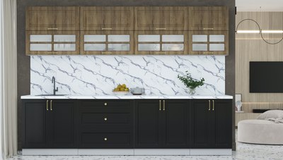 Кухонный гарнитур Интерлиния Мила Шато 3.0Б