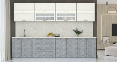 Кухонный гарнитур Интерлиния Мила Шато 3.1Б