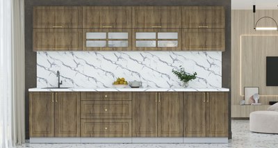 Кухонный гарнитур Интерлиния Мила Шато 3.1Б