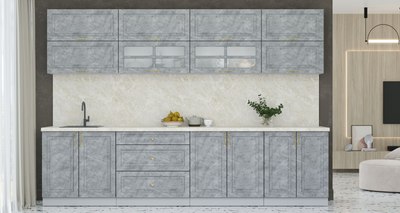 Кухонный гарнитур Интерлиния Мила Шато 3.1Б