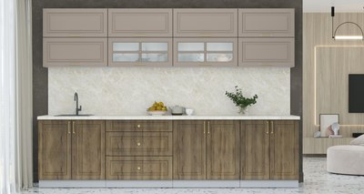 Кухонный гарнитур Интерлиния Мила Шато 3.1Б