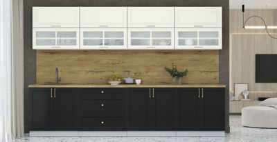 Кухонный гарнитур Интерлиния Мила Шато 3.2Б