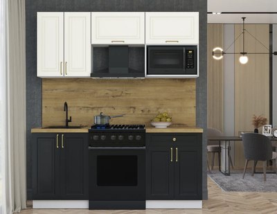 Кухонный гарнитур Интерлиния Мила Шато 1.8В