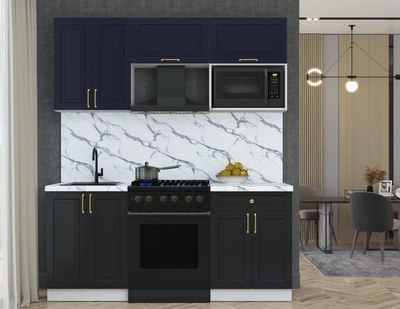 Кухонный гарнитур Интерлиния Мила Шато 1.8В