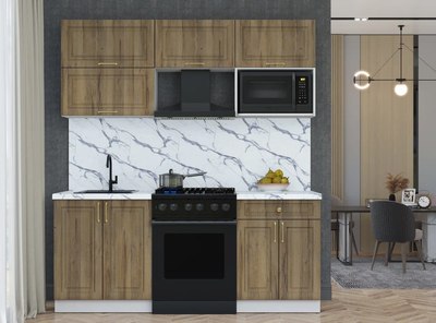 Кухонный гарнитур Интерлиния Мила Шато 1.9В