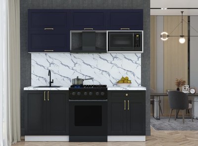 Кухонный гарнитур Интерлиния Мила Шато 1.9В