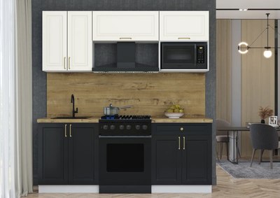 Кухонный гарнитур Интерлиния Мила Шато 2.0В