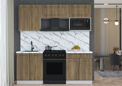 Кухонный гарнитур Интерлиния Мила Шато 2.0В