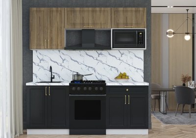 Кухонный гарнитур Интерлиния Мила Шато 2.0В