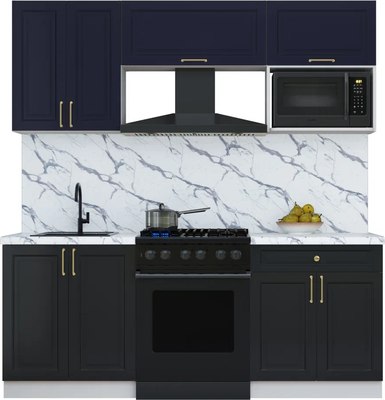 Кухонный гарнитур Интерлиния Мила Шато 2.0В - фото