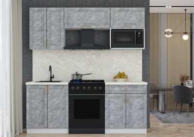 Кухонный гарнитур Интерлиния Мила Шато 2.0В