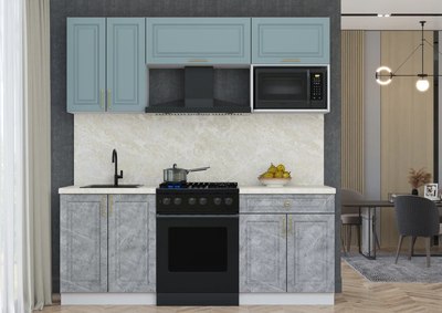 Кухонный гарнитур Интерлиния Мила Шато 2.0В