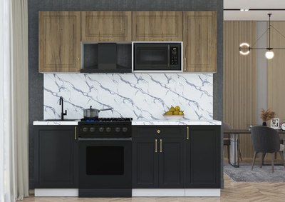 Кухонный гарнитур Интерлиния Мила Шато 2.1В