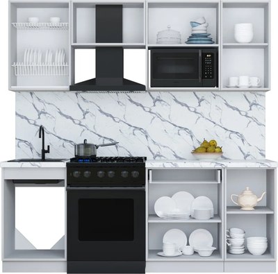 Кухонный гарнитур Интерлиния Мила Шато 2.1В