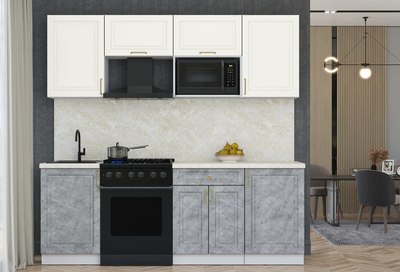 Кухонный гарнитур Интерлиния Мила Шато 2.2В